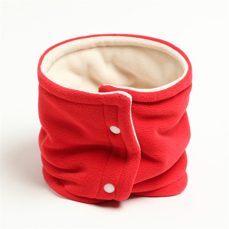 Einfarbiger Warmer Schal