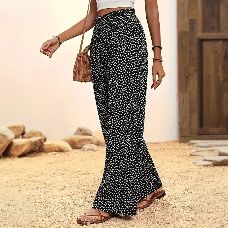 Lässige Polka-Dot-Hose