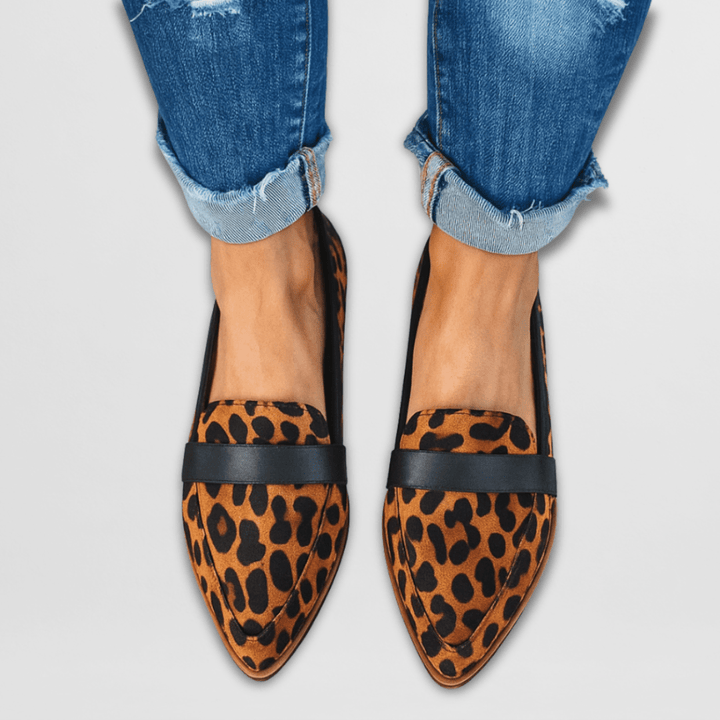 Elena | Mocasines ortopédicos de ante suave