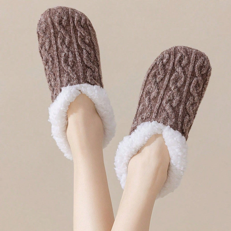 Warme Rutschfeste Socken