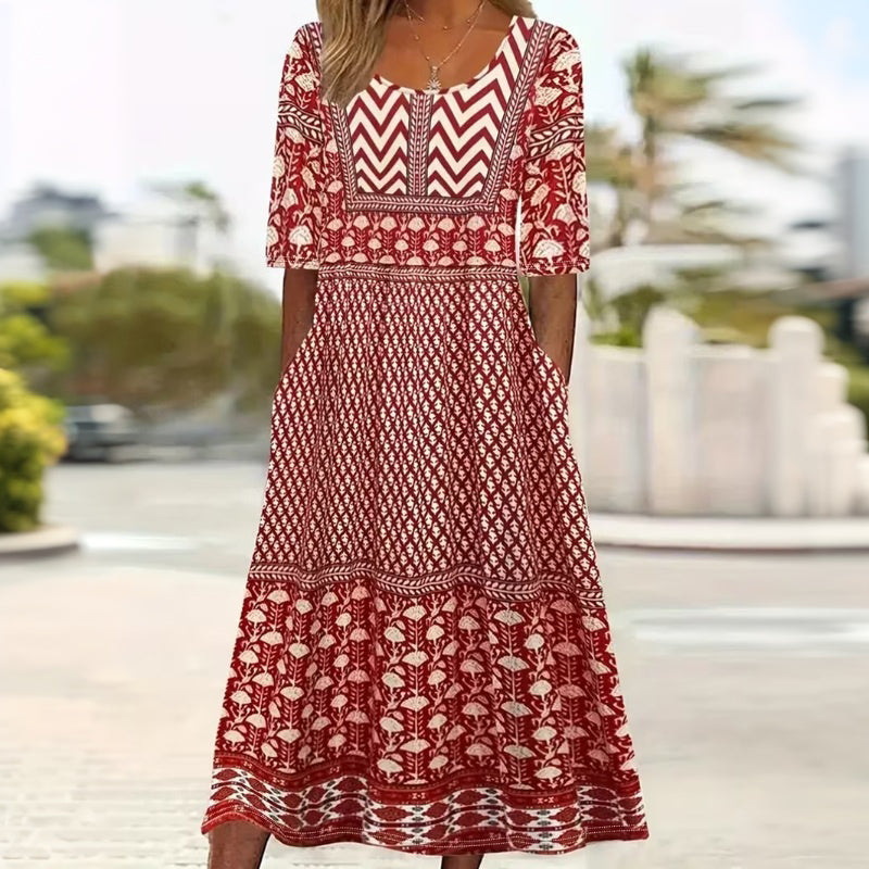 Lässiges Vintage-Kleid