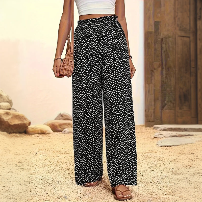 Lässige Polka-Dot-Hose