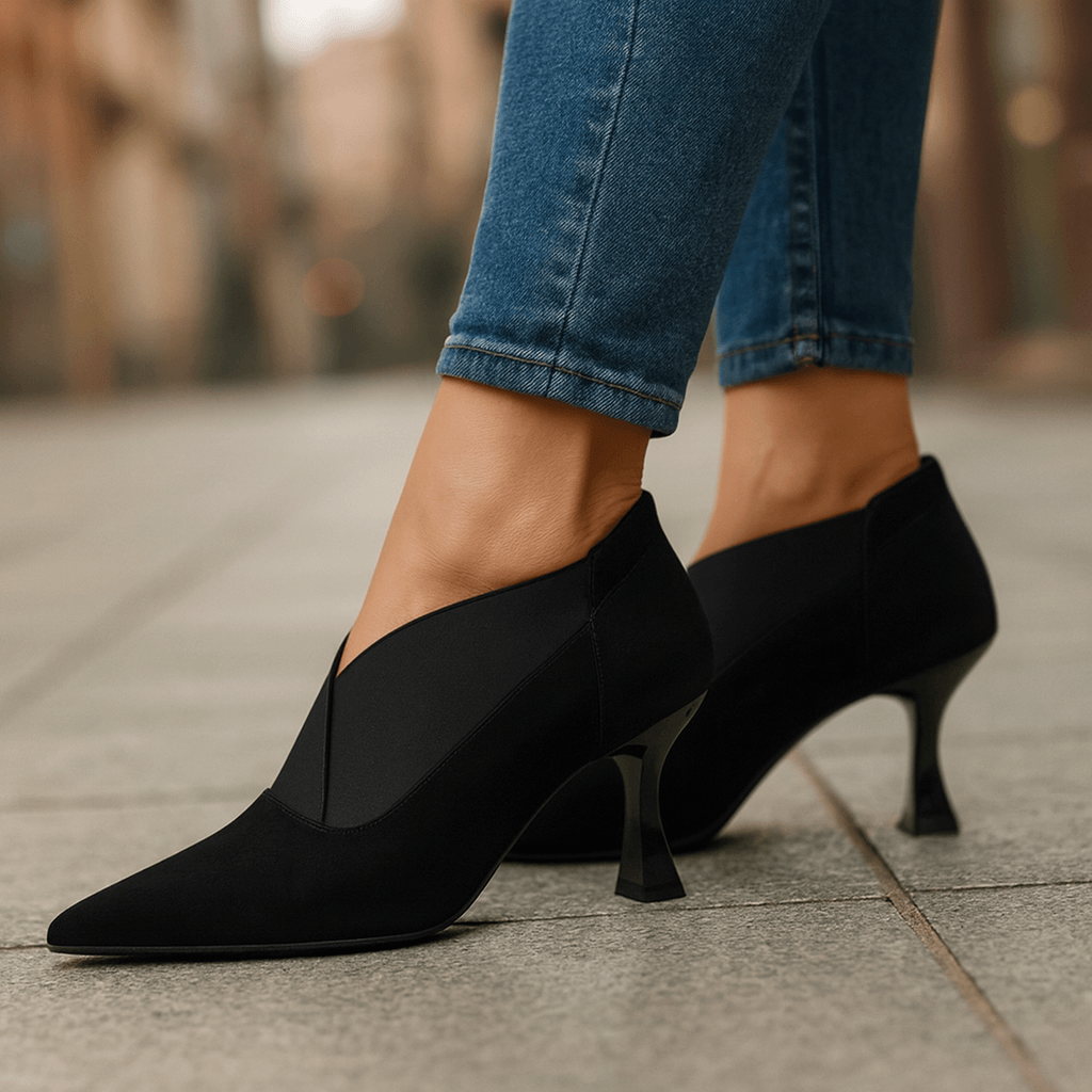 Tacchi in suede Elara