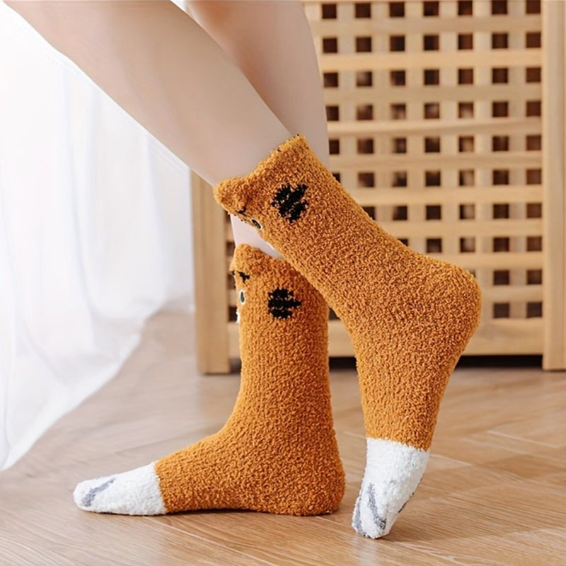 Cartoon Warme Socken