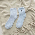 Plüschsocken Mit Katzenmuster