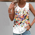 Bunte Graffiti-Tanktop