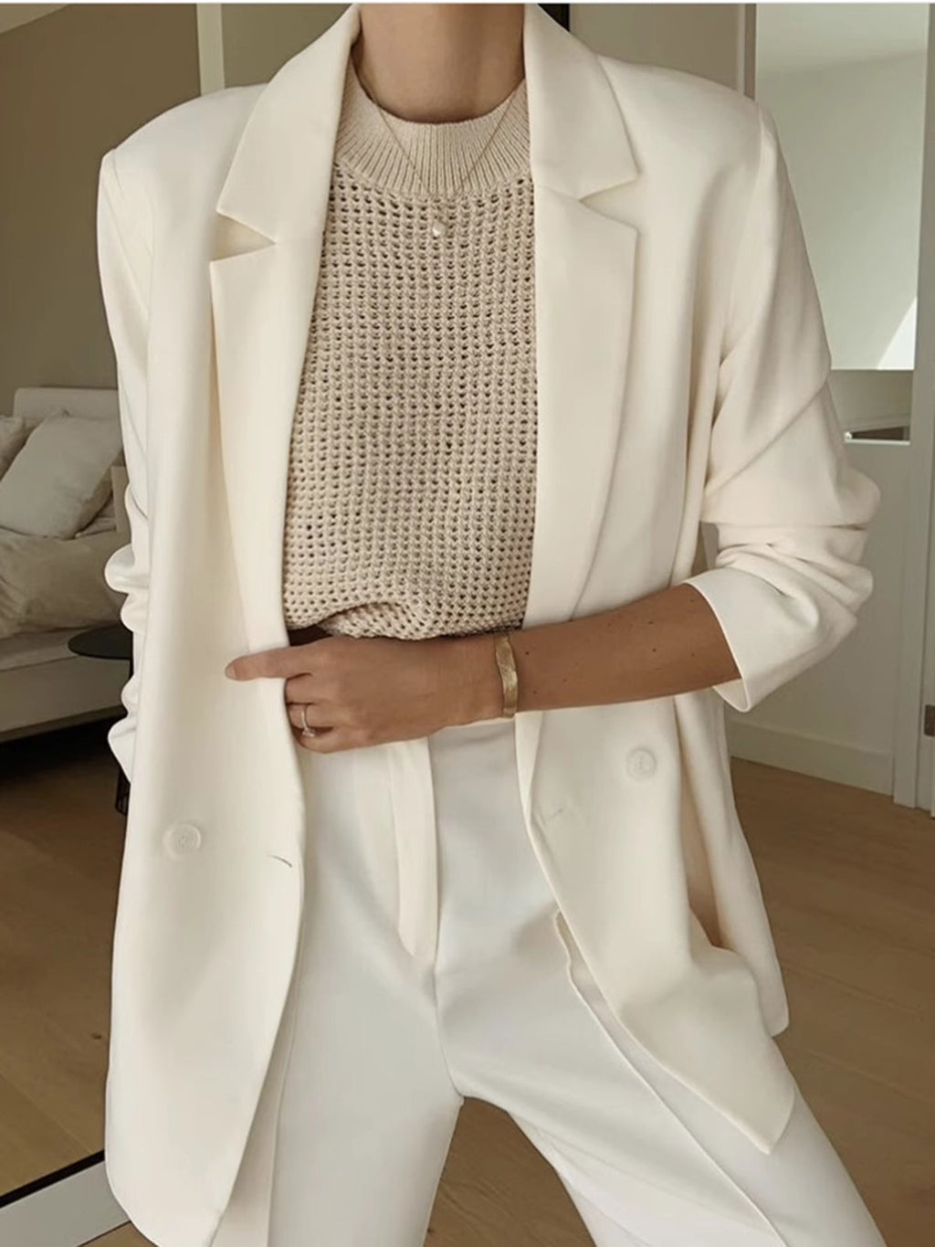 Aurora | Top Elegante in Maglia Traforata