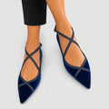 Noëlle™ | Mocassini Chic Blu Marino