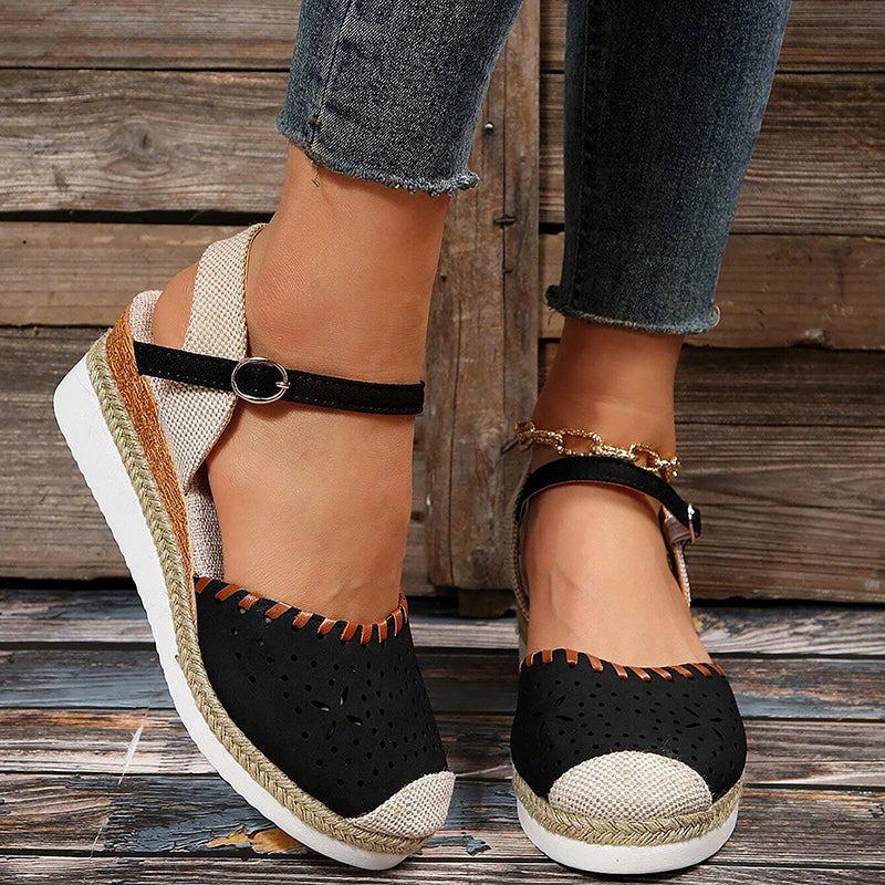 Lässige Vintage-Sandalen