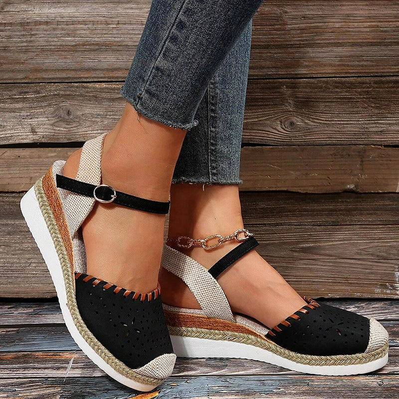 Lässige Vintage-Sandalen