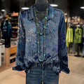 Lässige Bluse Mit Blumenmuster