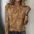 Vintage-T-Shirt Mit Ethno-Print
