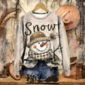 Vintage Schneemann Sweatshirt