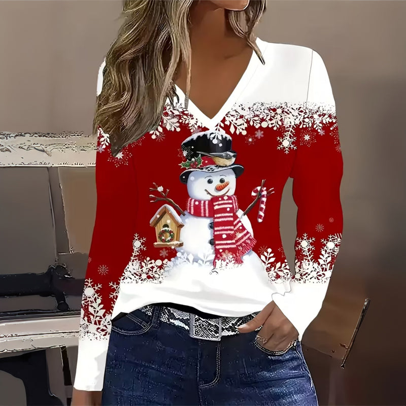 Lässiges Weihnachts-T-Shirt
