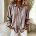 Bunte Vintage-Bluse