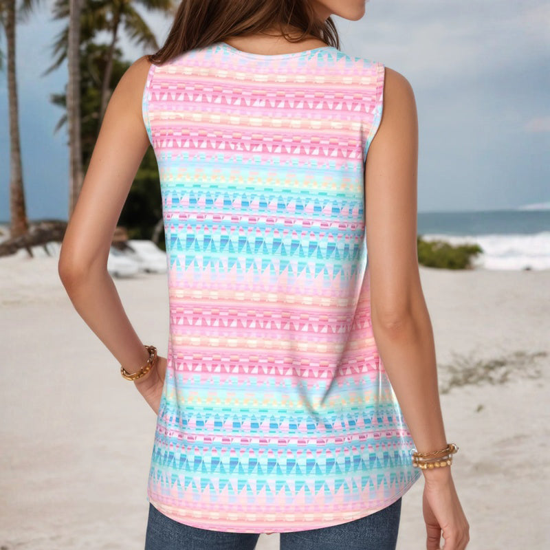 Lässiges Tanktop Mit Farbverlauf