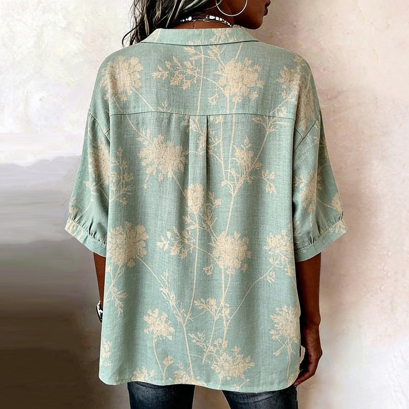 Unregelmäßige Vintage-Bluse