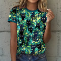 Vintage-T-Shirt Mit Blumenmuster