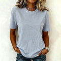 Lässiges Gestreiftes T-Shirt