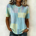 Vintage-Gestreiftes T-Shirt