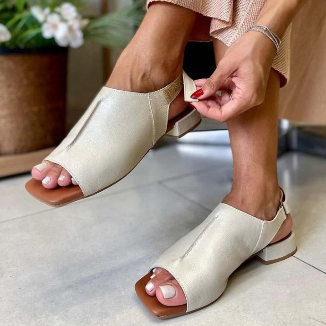 Donna | Sandali ortopedici in pelle