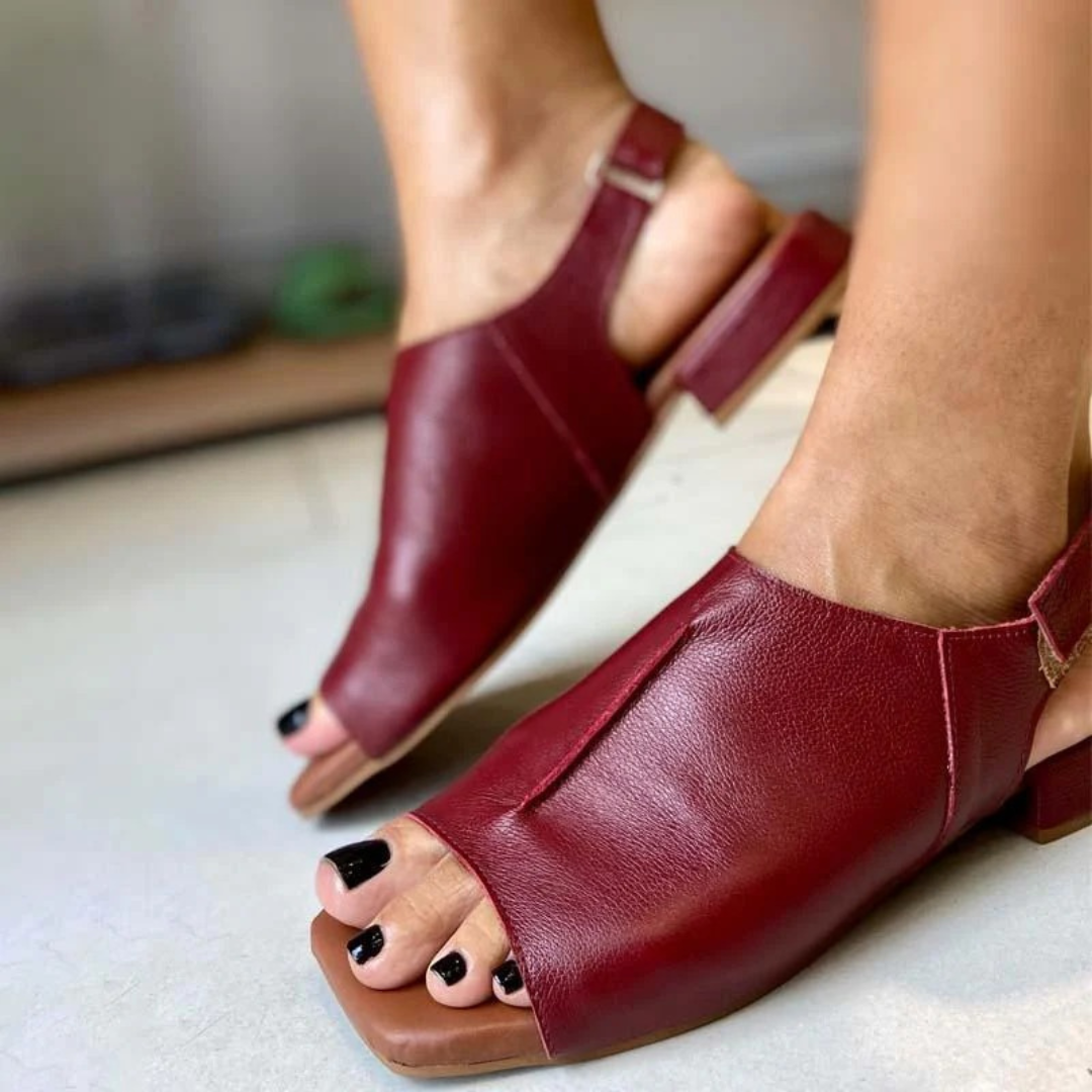 Donna | Sandali ortopedici in pelle
