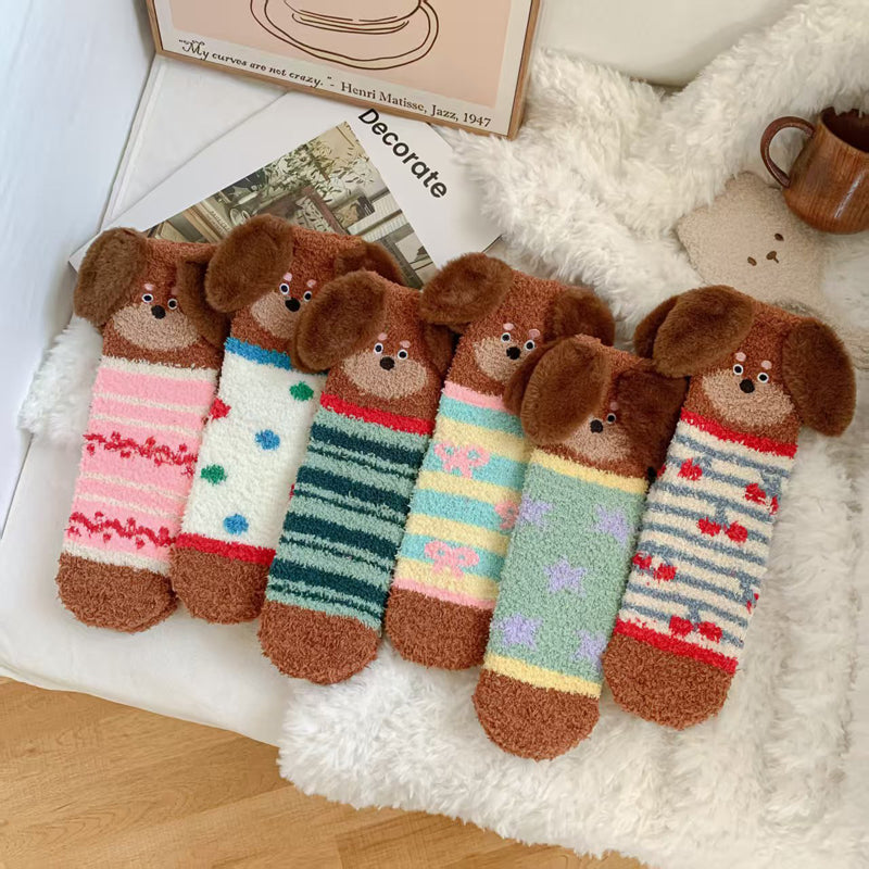 Warme Socken Mit Cartoon