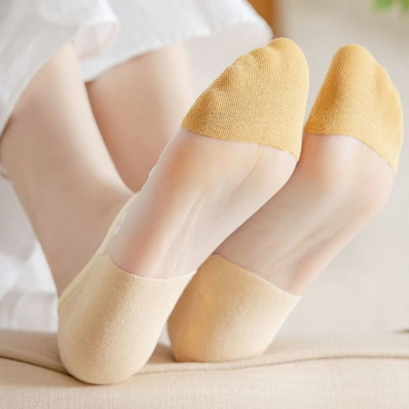 Atmungsaktive Blumensocken