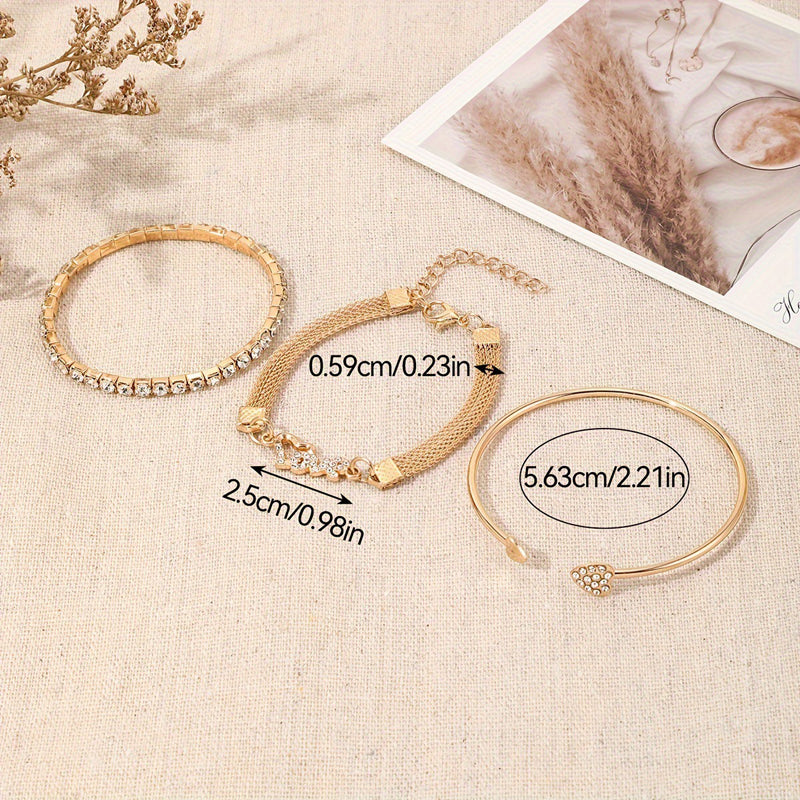 Bohemien Herz Armband
