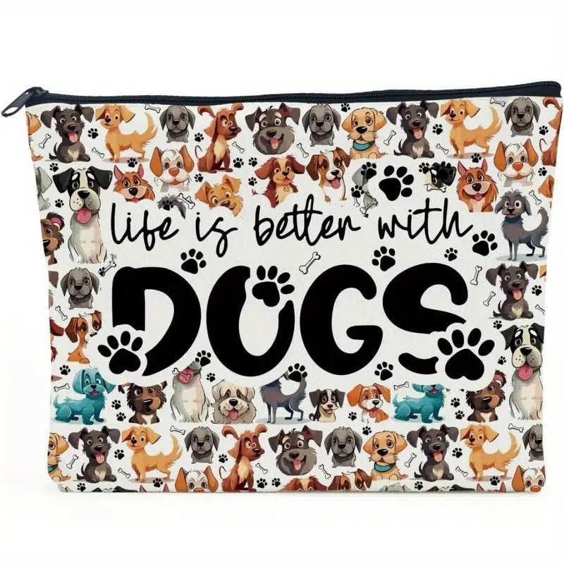 Tasche Mit Cartoon-Hundemuster