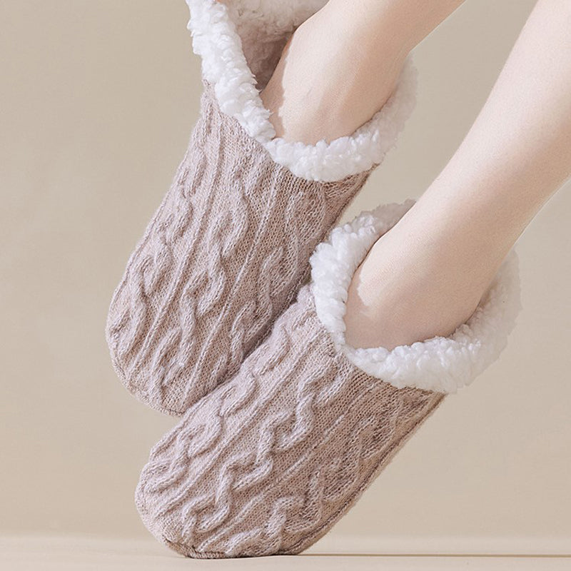 Warme Rutschfeste Socken