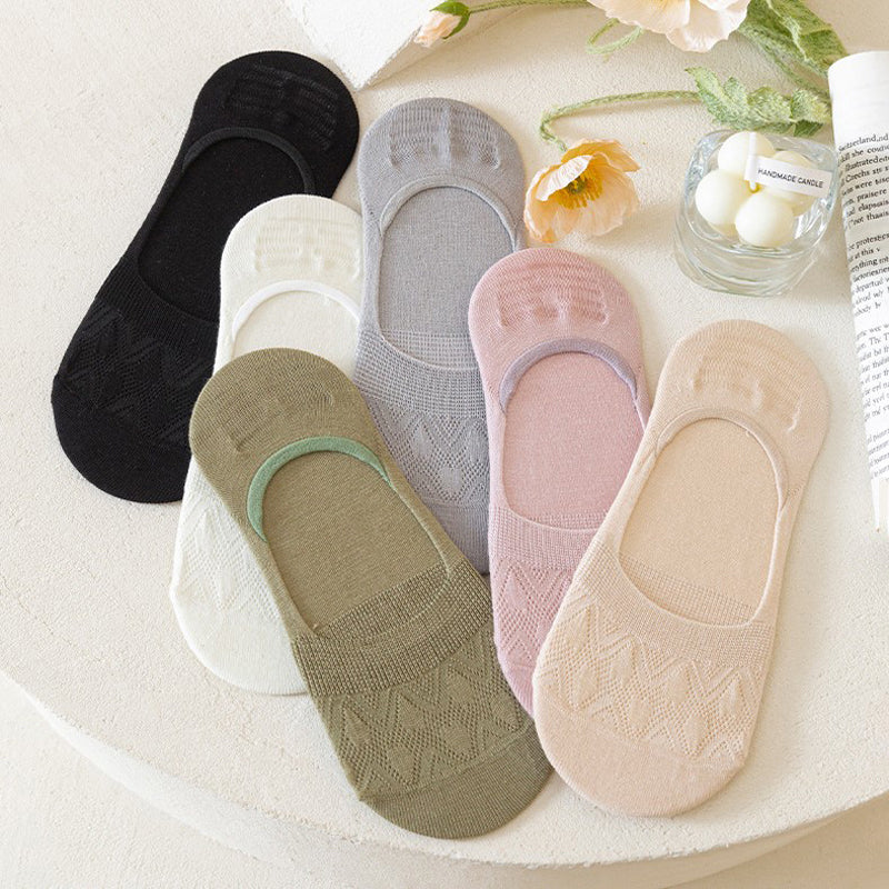 Atmungsaktive Einfarbige Socken