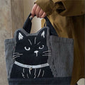 Niedliche Tasche Mit Katzenmuster