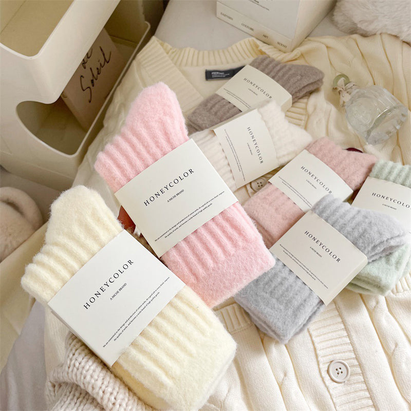 Lässige Warme Socken