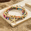 Böhmisches Buntes Perlenarmband