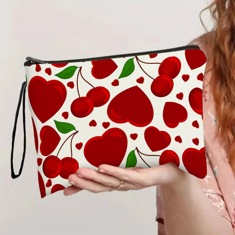 Lässige Tasche Mit Herzmuster