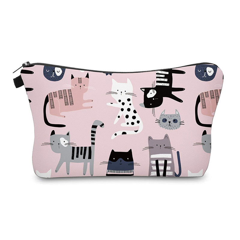 Lässige Tasche Mit Katzenmuster