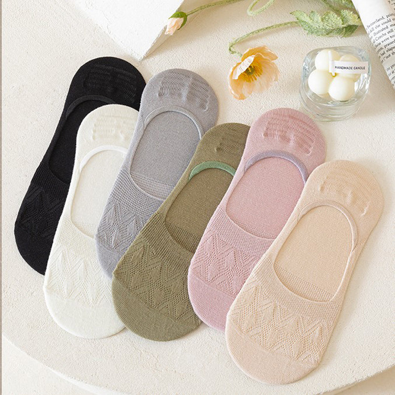 Atmungsaktive Einfarbige Socken