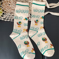 Lässige Cartoon-Socken