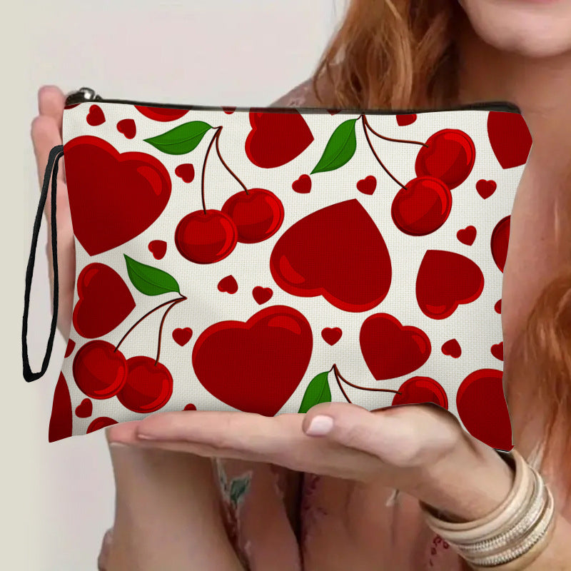 Lässige Tasche Mit Herzmuster