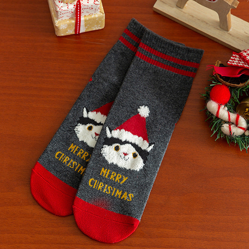 Lässige Weihnachtssocken