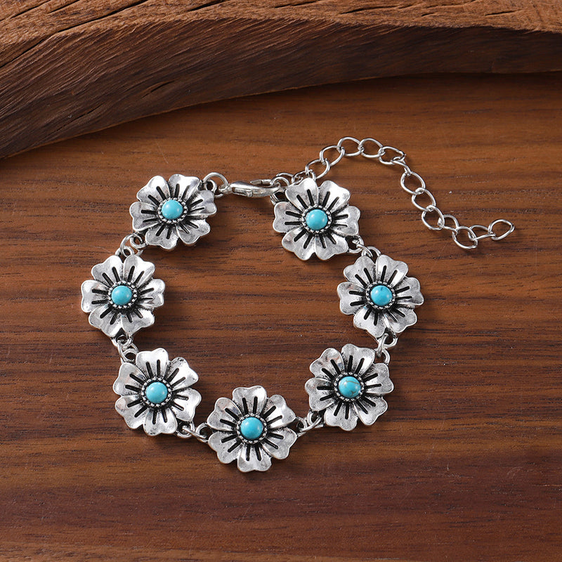 Vintage Blumen-Armband
