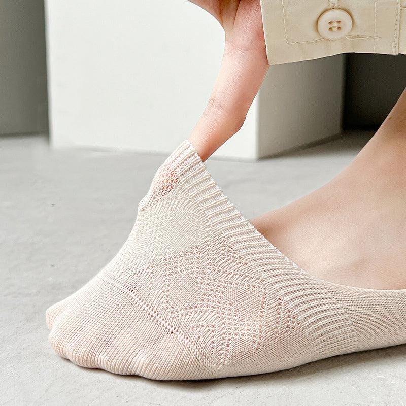 Atmungsaktive Einfarbige Socken