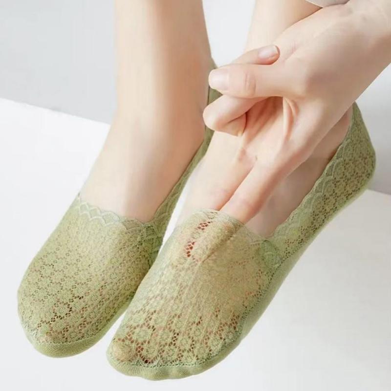 Atmungsaktive Blumensocken