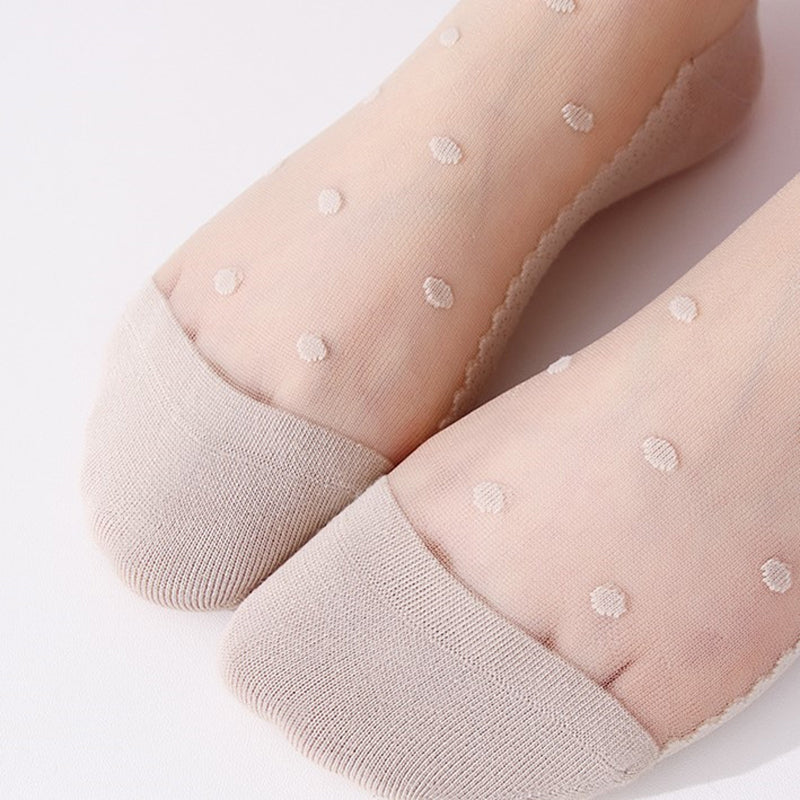 Atmungsaktive Socken Mit Punkten