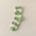 Warme Plüschsocken