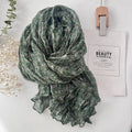 Vintage-Schal Mit Blumenmuster