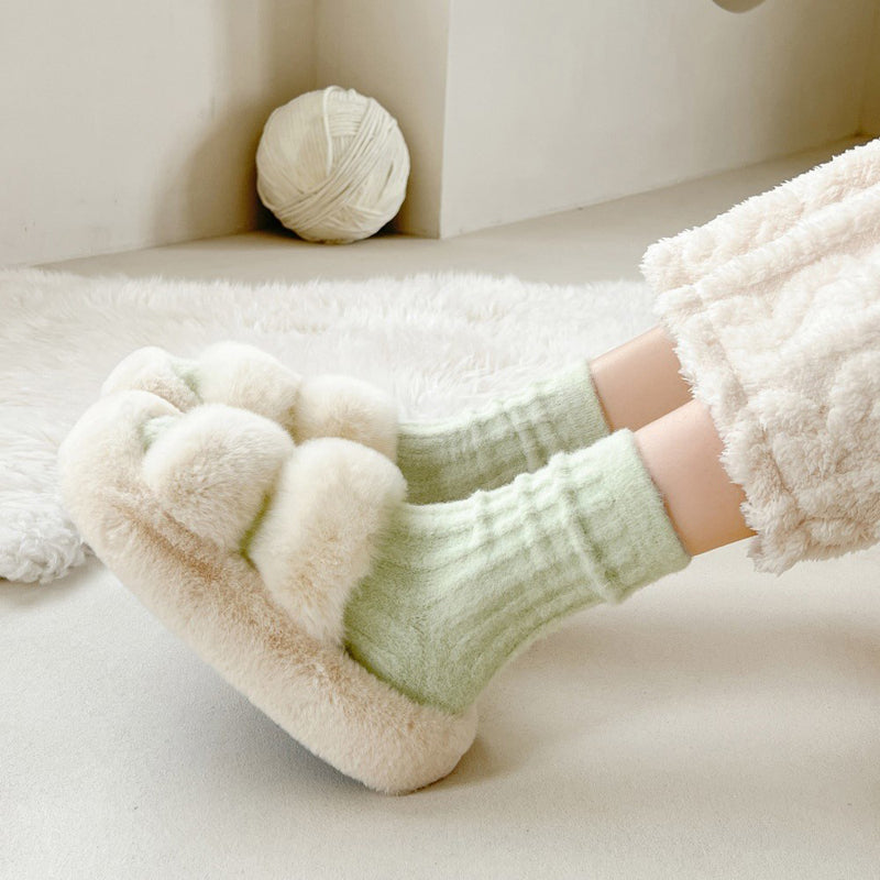 Lässige Warme Socken