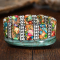 Buntes Boho-Armband