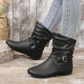 Vintage Flache Stiefel
